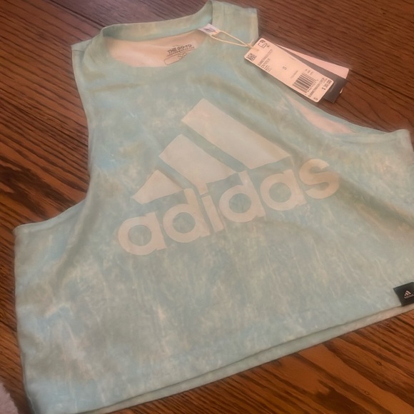 Adidas Summer Wash Crop Tank NWT - Picture 2 of 4